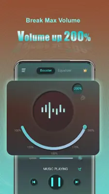 Bass Booster EQ Sound Louder android App screenshot 4